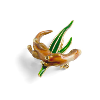 Otter Brooch