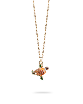 Partridge & Pear Pendant