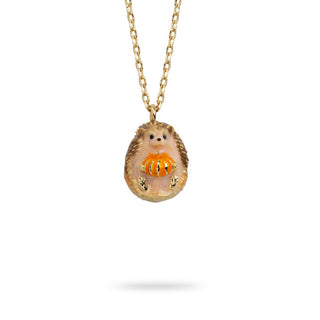Pumpkin Hedgehog Mini Pendant