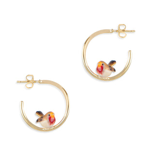 Robin Hoop Earrings