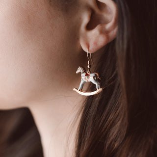 Rocking Horse Drop Earrings