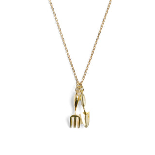 Spade And Trowel Pendant