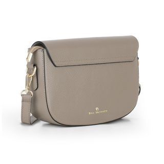 Alice Leather Crossbody Bag - Taupe