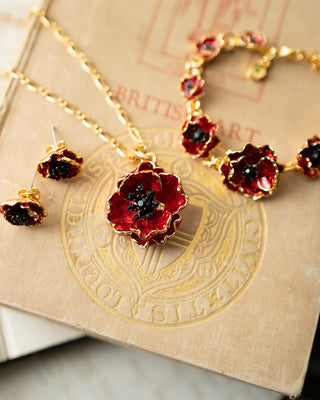 The Poppy Jewellery collection by Bill Skinner Studio