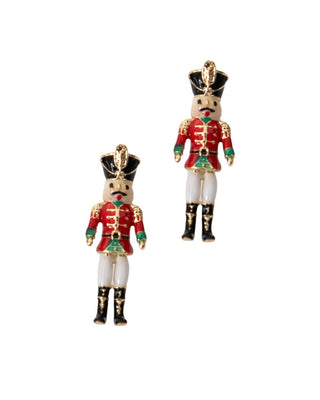 Nutcracker Stud Earrings