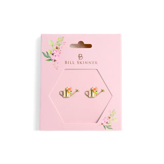 Watering Can Stud Earrings