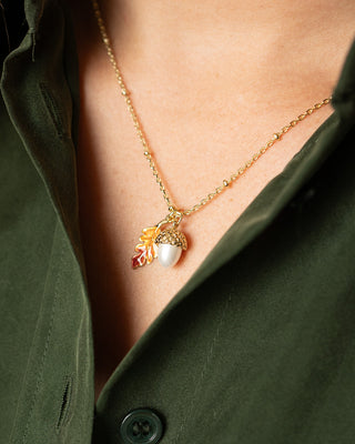 Acorn & Oak Pendant