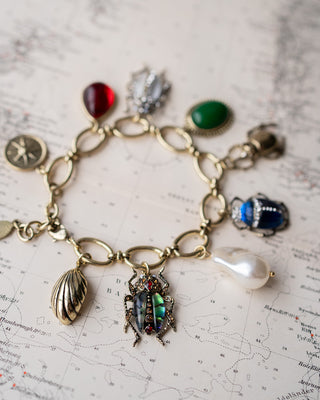 Blue Beetle Bracelet