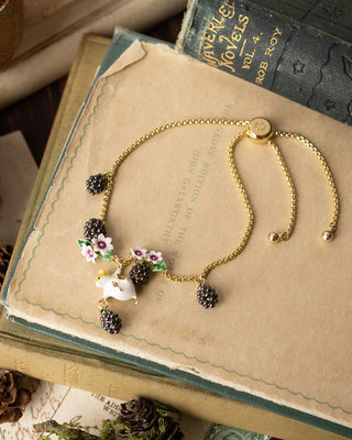 Blackberry & Mouse Friendship Bracelet