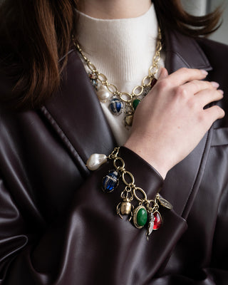 Blue Beetle Bracelet