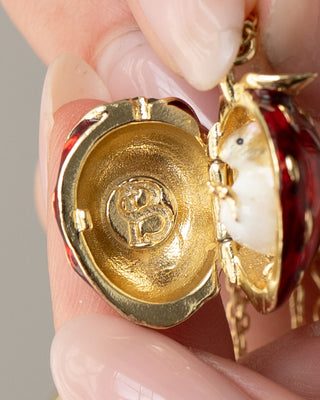 Strawberry & Mouse Locket