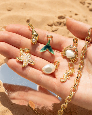Pearl Charm Necklace