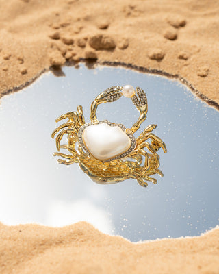 Crab Brooch