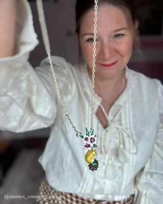 Blackberry & Mouse Pendant