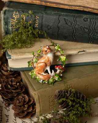 Fox & Ivy Brooch