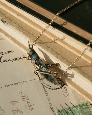 Grass Hopper Necklace