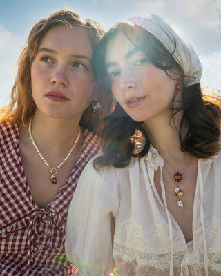 Strawberry & Mouse Locket