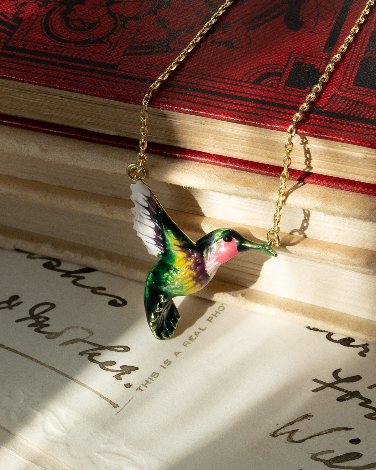 Majestic Hummingbird Pendant - Troy O'Brien Fine Jewellery Majestic Hummingbird Pendant - Troy O'Brien Fine Jewellery
