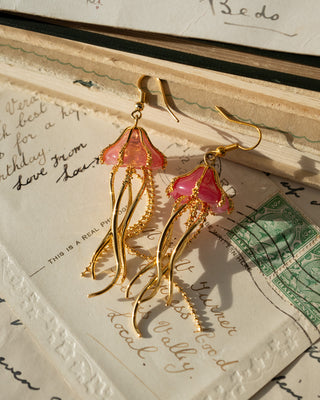Jellyfish Drop Earrings