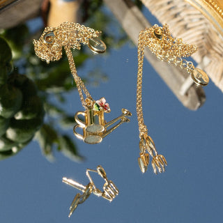 Spade And Trowel Pendant