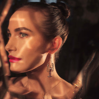 Lobster Drop Earrings