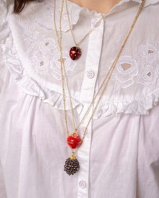 Apple Blossom & Mouse Locket