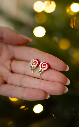 Lollipop Stud Earrings
