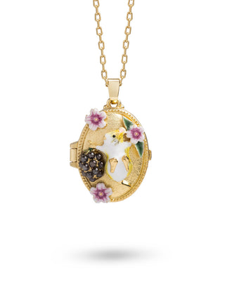 Blackberry Mouse Cameo Locket