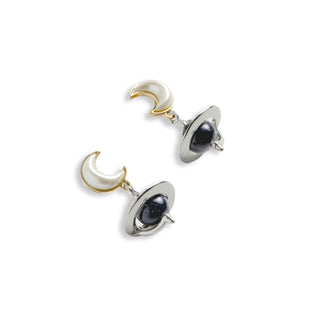 Cestial Orb and Moon Studs