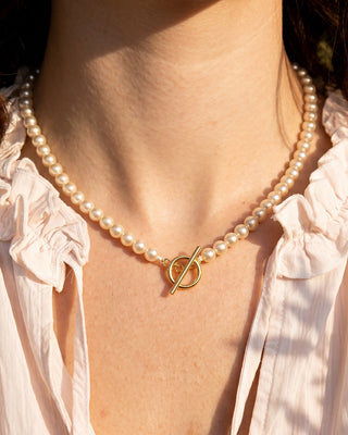 Pearl Charm Necklace