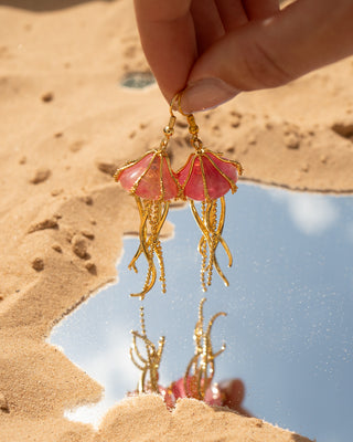 Jellyfish Drop Earrings