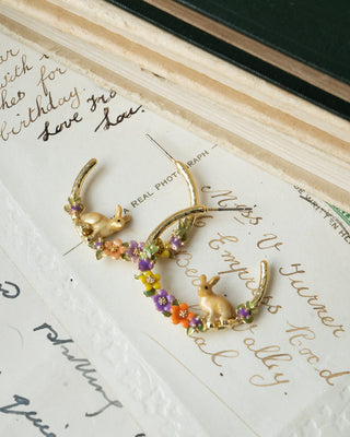 Flower Rabbit Hoops