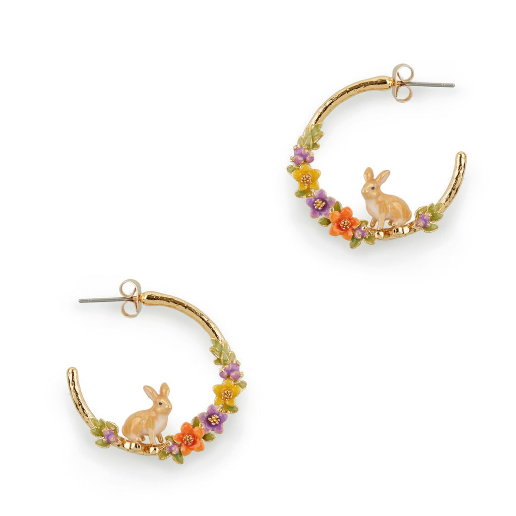 Flower Rabbit Hoops – Bill Skinner Studio