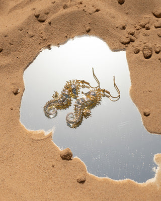 Seahorse Drop Earrings