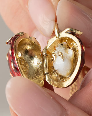 Strawberry & Mouse Locket