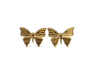 Butterfly Studs 925 Gold