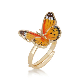 Butterfly Ring - Orange