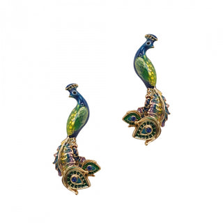 Peacock Studs