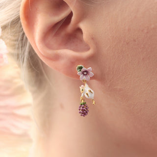 Mouse with Blackberry Earrings - pre-order