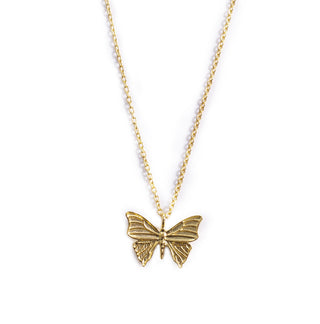 Butterfly Pendant 925 Gold