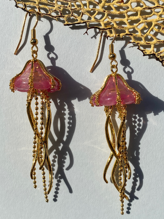 Jellyfish Drop Earrings